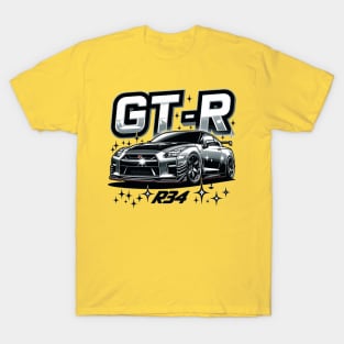 Nissan GTR R34 T-Shirt